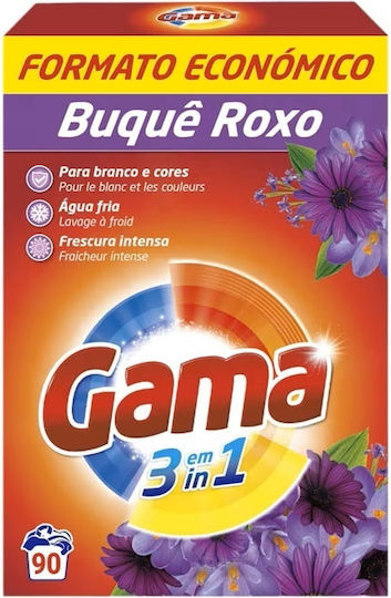 Gama Brands Απορρυπαντικό σε Σκόνη για Χρωματιστά Ρούχα 4.95kg (90 Μεζούρες)