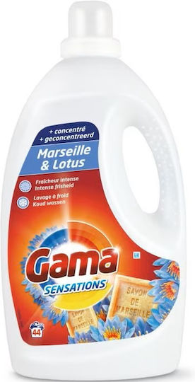 Gama Brands Συμπυκνωμένο Υγρό Απορρυπαντικό Μασσαλίας για Χρωματιστά Ρούχα (44 Μεζούρες)