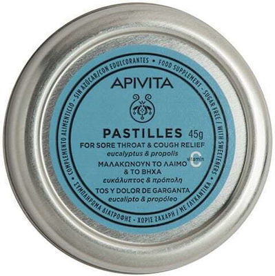 Apivita Pastilles Dropsuri Eucalipt și propolis 45gr