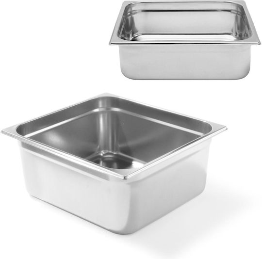 Hendi Stainless Steel Gastronorm GN2/3 H100mm
