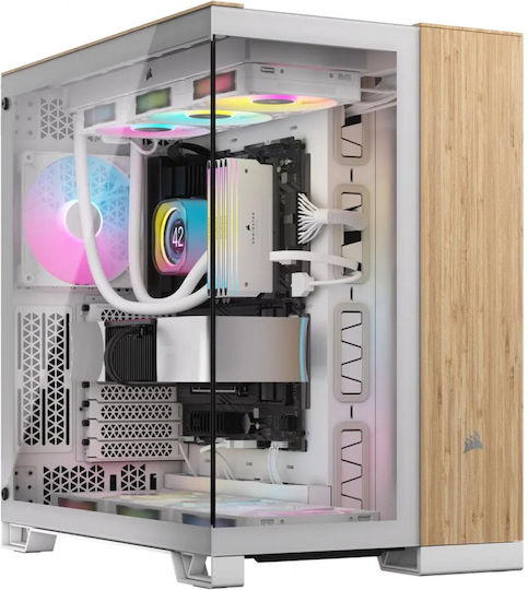 Corsair 6500X Gaming Middle Tower Carcasă Calculator cu Fereastră Laterală Alb