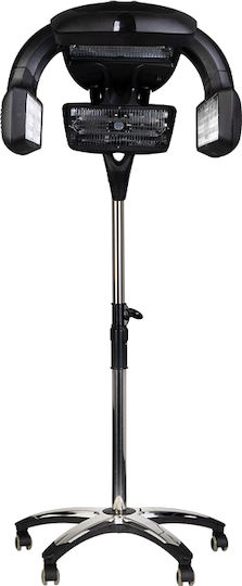 Gabbiano Infrared Standing Heater Y-707 Black