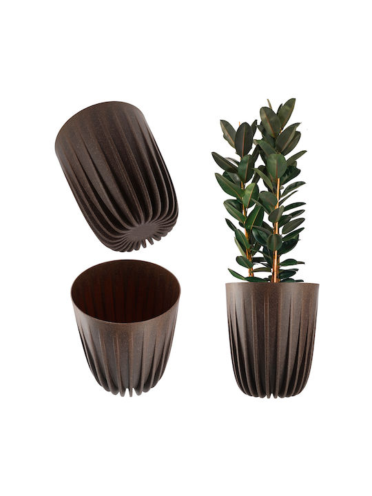 Kadax Flower Pot in Brown Color 183886