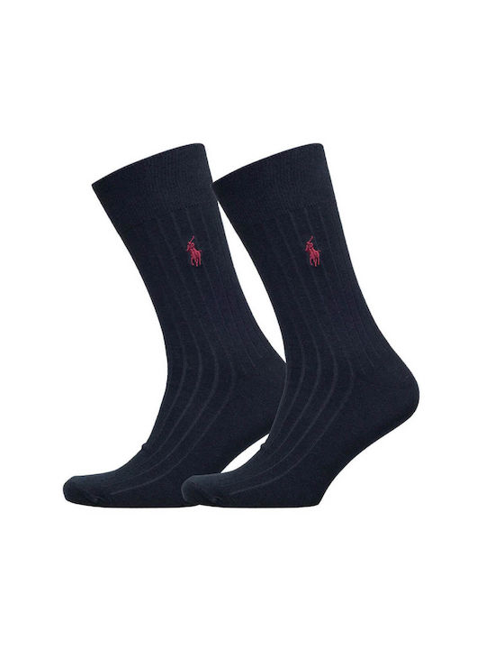 Ralph Lauren Men's Socks Egyptian Blue 2Pack