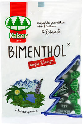 Kaiser 1889 Bimenthol Bonbons Eukalyptus & Minze