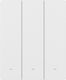 Sonoff M53c80w Διακόπτης Τοίχου Wi-Fi Τριπλός με Πλαίσιο Λευκός