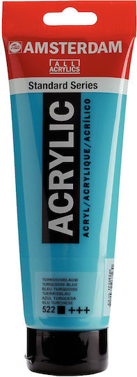 Royal Talens Amsterdam Standard Acrylic Paint Set Turquoise Blue (522) 120ml 1pcs