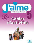 J'aime 5 Cahier