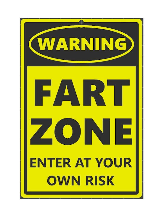 Humor Sign Fart Zone