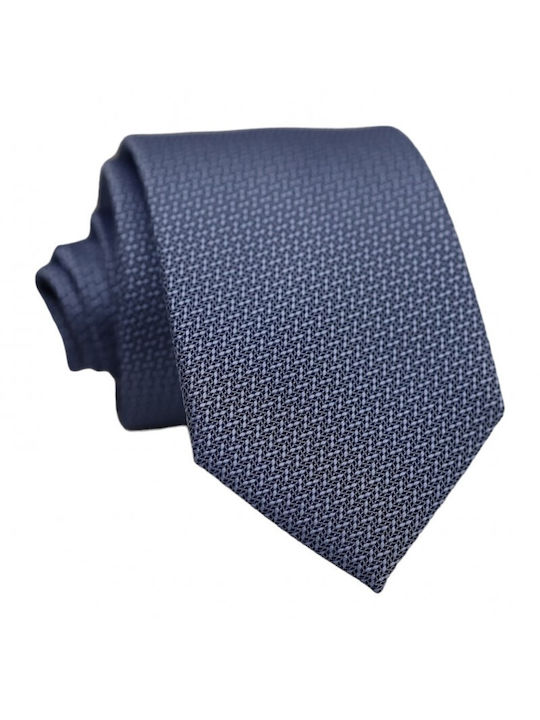 Silk Tie Dark Blue 7cm