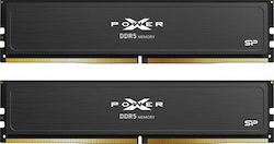 Silicon Power Xpower Pulse 32GB DDR5 RAM mit 2 Modulen (2x16GB) und Geschwindigkeit 5600 für Schreibtisch