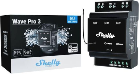 Qubino Qubino Smart Switch 3 Channels Wi-Fi Bluetooth & Z-Wave 16A