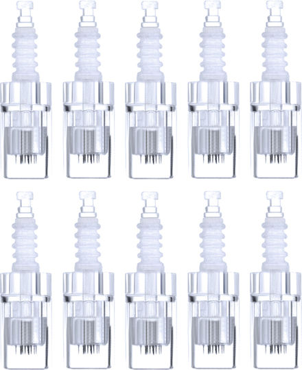 Kartuschen 10 Stück Ersatz-Microneedle-Stift 12 Nadeln