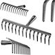 Kadax 34100 Gartenrechen Rasenharke