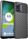 Hurtel Thunder Back Cover Σιλικόνης Μαύρο (Moto E13)