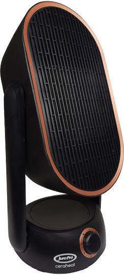 Juro-Pro Ceramic Fan Heater Room Floor Black 2000W