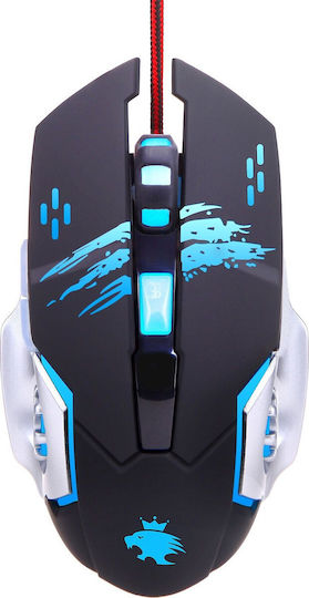 ForMe ForMe WT-193 Wild Tiger RGB Gaming Ποντίκι 3200 DPI Ασημί