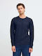 Blend Men's Long Sleeve Blouse Blue