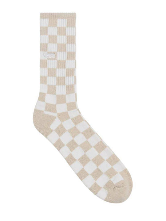 Vans Checkerboard Crew Șosete Oatmeal 1Pachet