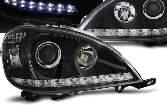 Depo Предни светлини LED за Mercedes-Benz ML 1998-2001 2бр