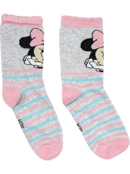Disney Παιδικές Κάλτσες Minnie White, Pink