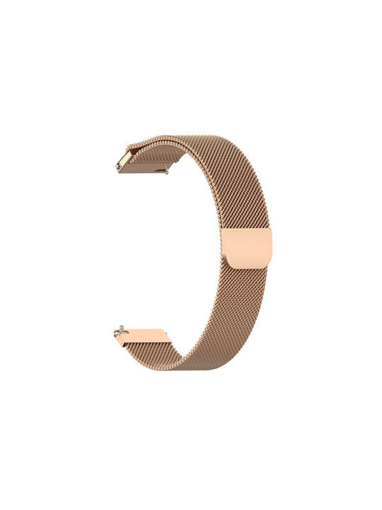 Wsshe Metallic Bracelet Matte Gold 22mm