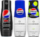 Sodastream Syrup Pepsi + Pepsi Max Zero + Pepsi Max Zero Lime 440ml 3 Pieces