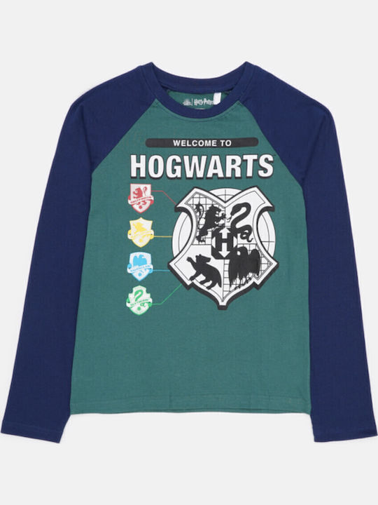 Harry Potter Παιδική Μπλούζα Μακρυμάνικη Green