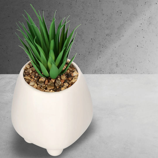 Artificial Potted Plant White Kadax