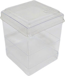 Tsepas Pack Plastic Short Bar Glass 80ml 24pcs Transparent