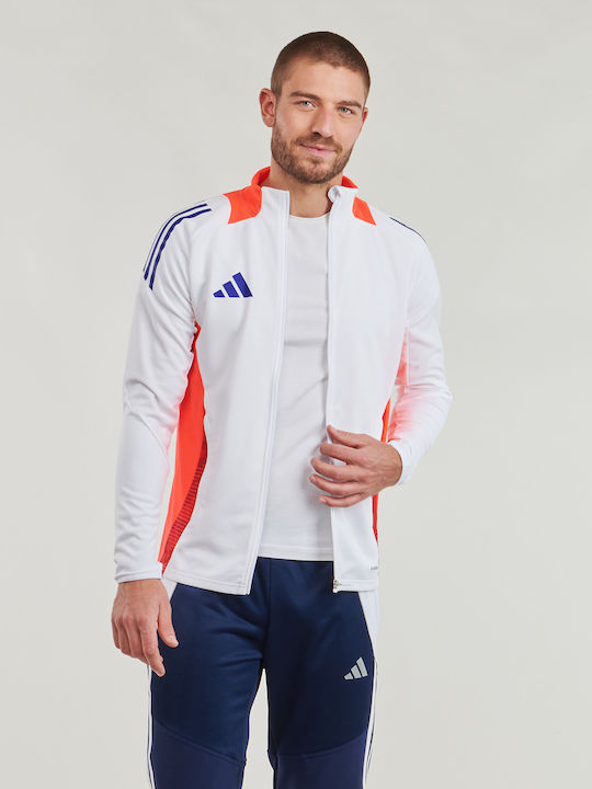 adidas Tiro Men's Cardigan White