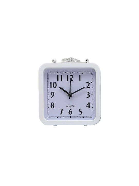 Tabletop Clock with Alarm White 115120