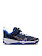 Omni Kids Sports Shoes Running with Hoop & Loop Closure Midnight Navy