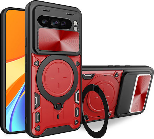 Techsuit Back Cover Σιλικόνης Κόκκινο (Google Pixel 9 / 9 Pro)