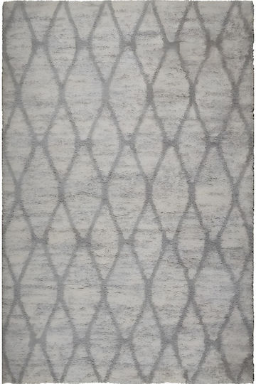 ArteLibre Fluffy 370b 160x230cm White Gray