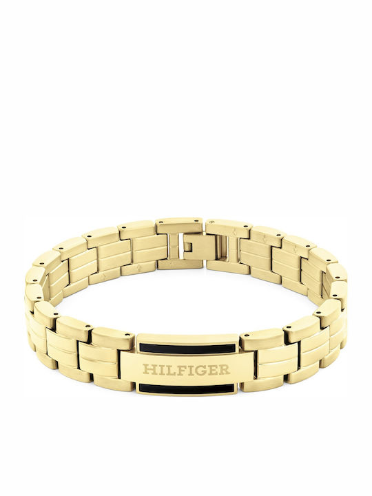 Tommy Hilfiger Parker Βραχιόλι από Ατσάλι Επιχρ...