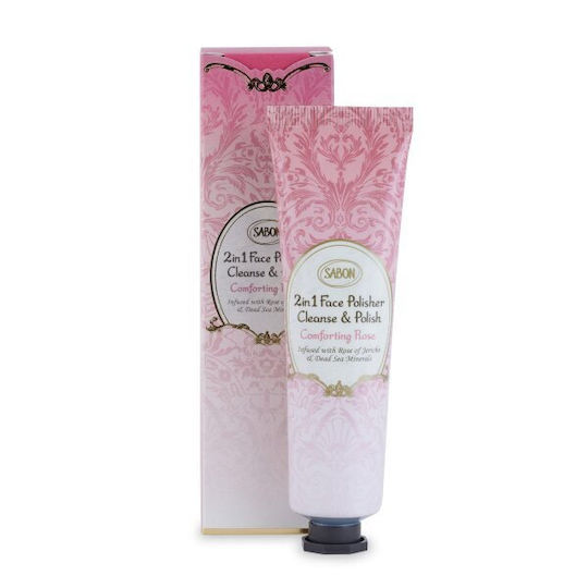 2-in-1 Travel Face Exfoliant Comforting Rose 60.00 Ml