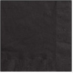 Party Napkins Black 33x33cm. 20pcs