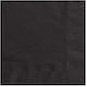 Party Napkins Black 33x33cm. 20pcs