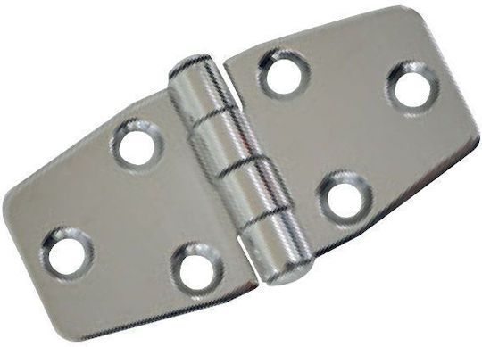 Eval Μεντεσές Σκάφους Ίσιος Inox 75x40mm