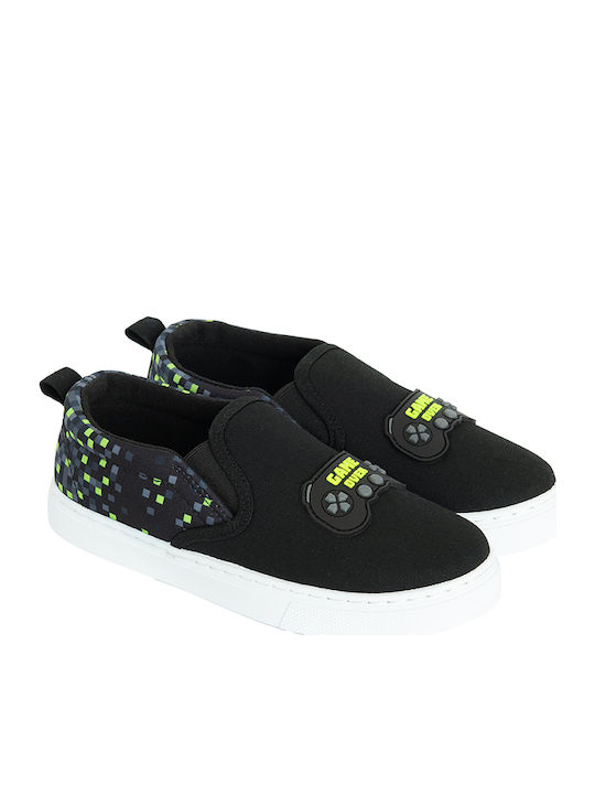 Cool Club Kids Sneakers Slip-on Black