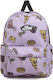 Vans Old Skool School Bag Backpack Junior High-High School in Purple color