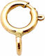 Mertzios.gr Metallic Jewelry Clasp 9K Gold