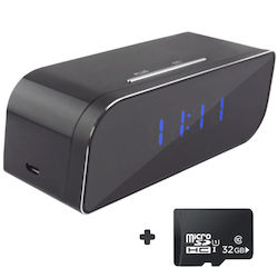 Κρυφή Κάμερα WiFi Ρολόι 1080p