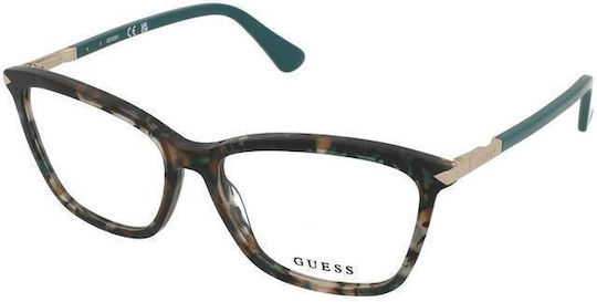 Guess Acetat Brillengestell Katzenauge GU2880 098
