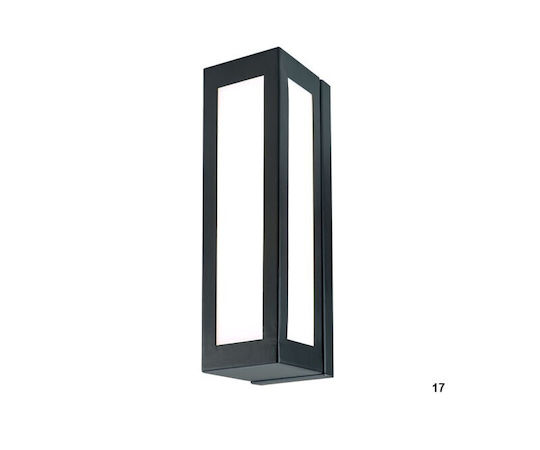 Luma Wandmontierte Außenleuchte E27 IP54 10x36εκ.