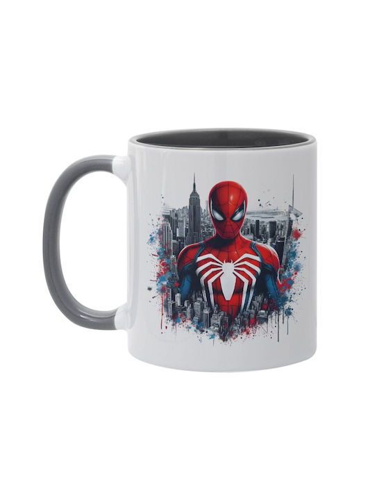 Koupakoupa Spiderman City Mug Gray 330ml