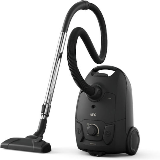 AEG AB31C1GG Ηλεκτρική Σκούπα 750W με Σακούλα 3lt Μαύρη