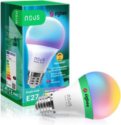 Nous Λάμπα LED για Ντουί E27 RGB