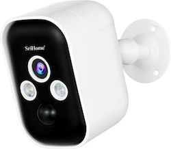 Sricam SH033B IP Αδιάβροχη Κάμερα Wi-Fi Full HD+ 4MP
